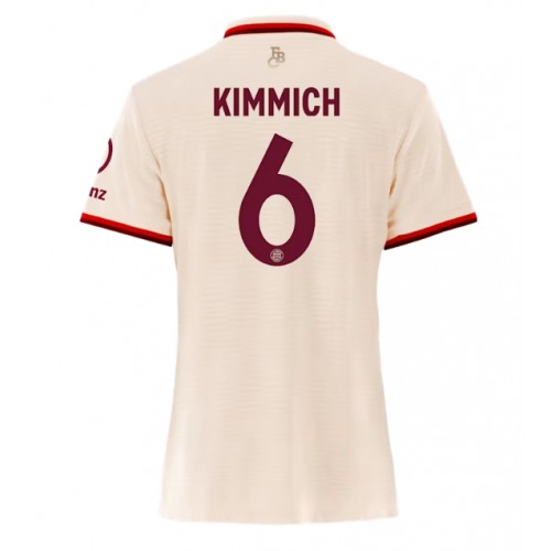 Fotballdrakt Dame Bayern Munich Joshua Kimmich #6 Tredjedrakt 2024-25 Kortermet